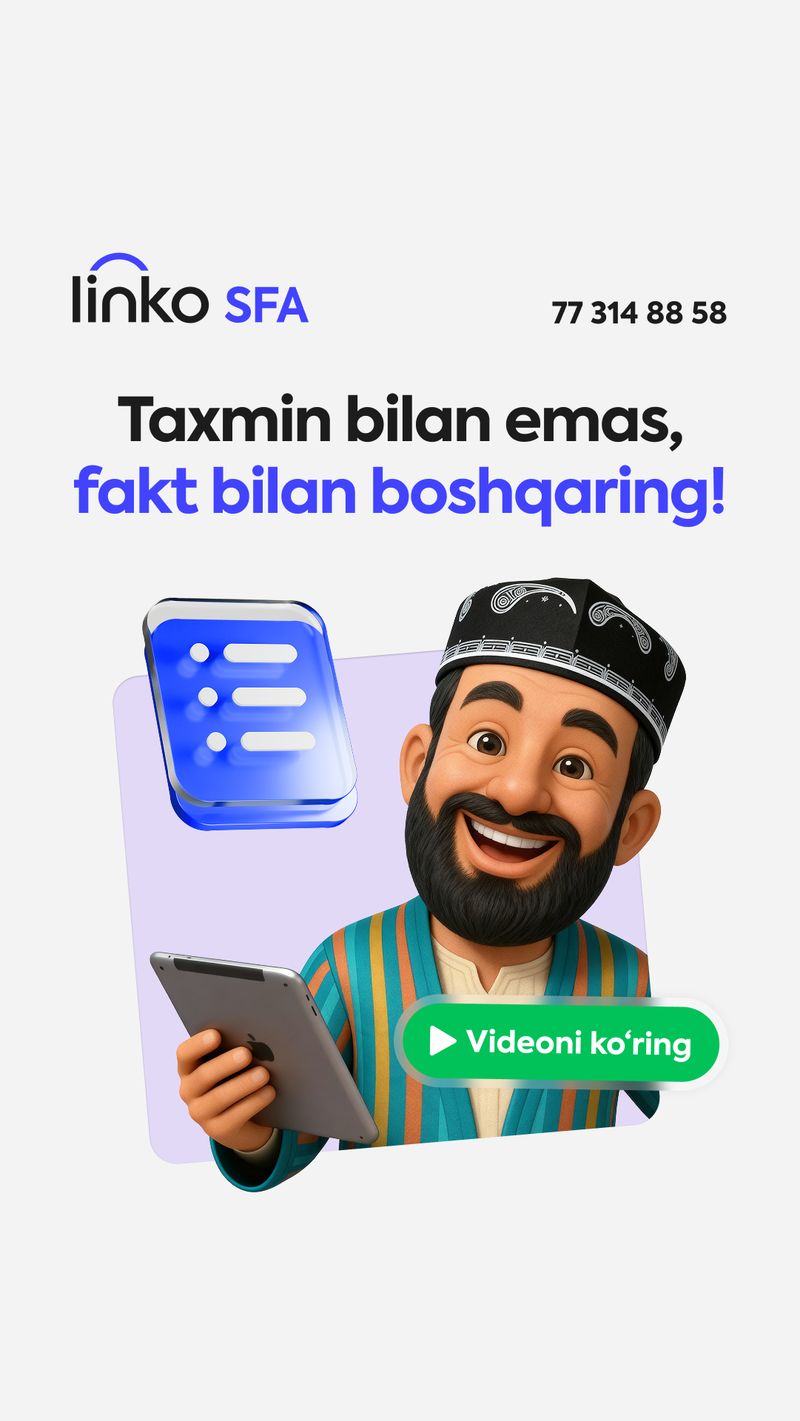 Linko Uzbekistan marketing design