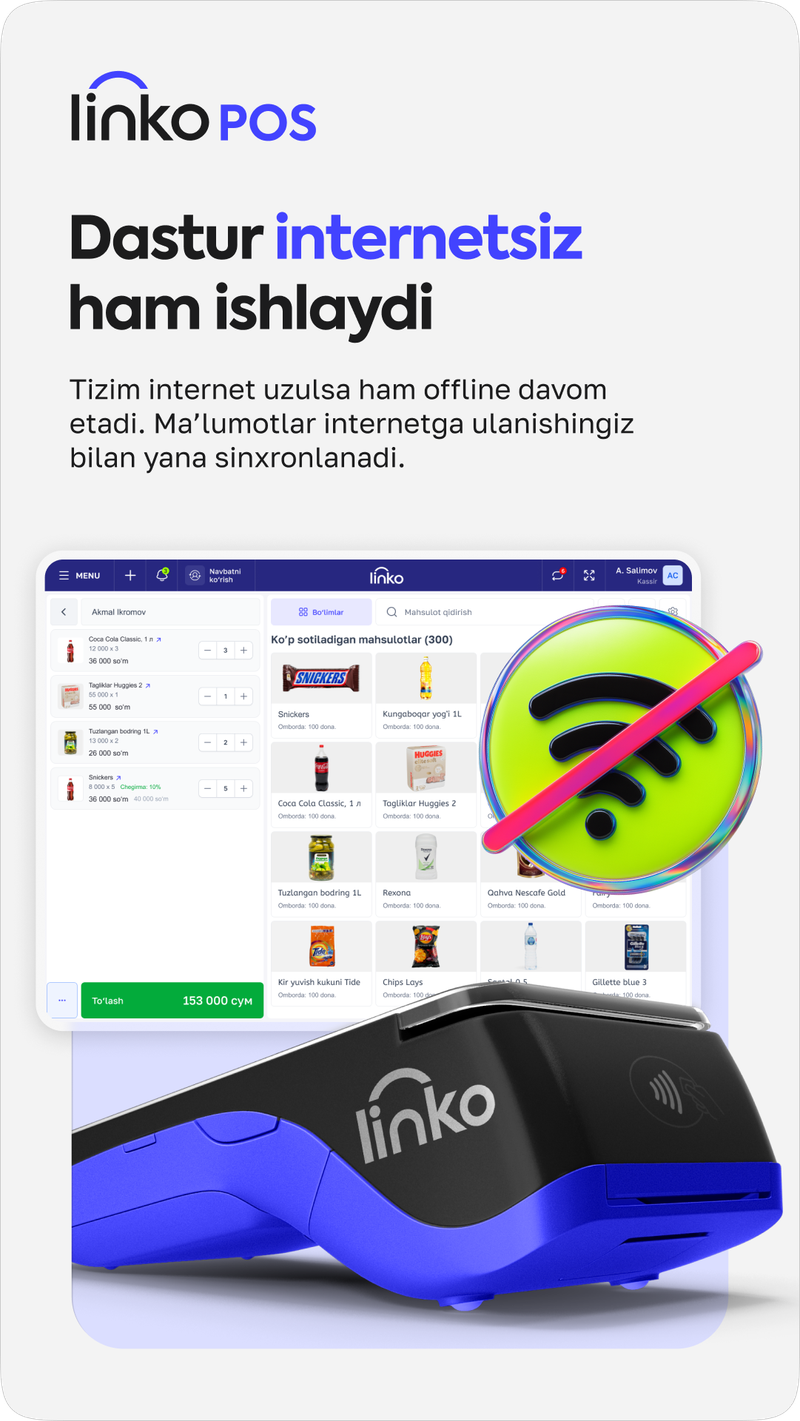 Linko Uzbekistan marketing design