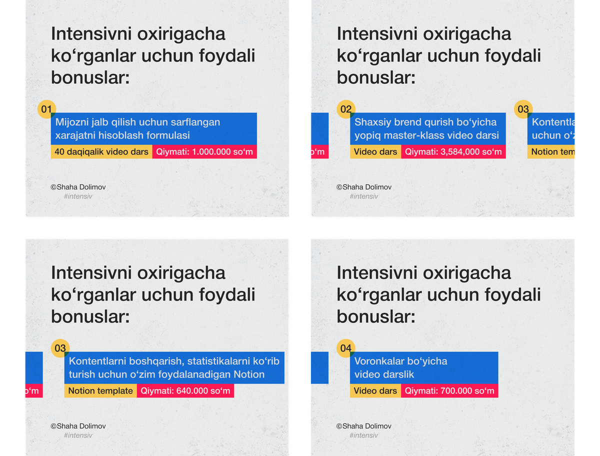 Shaha Dolimov presentation design: presentation artwork
